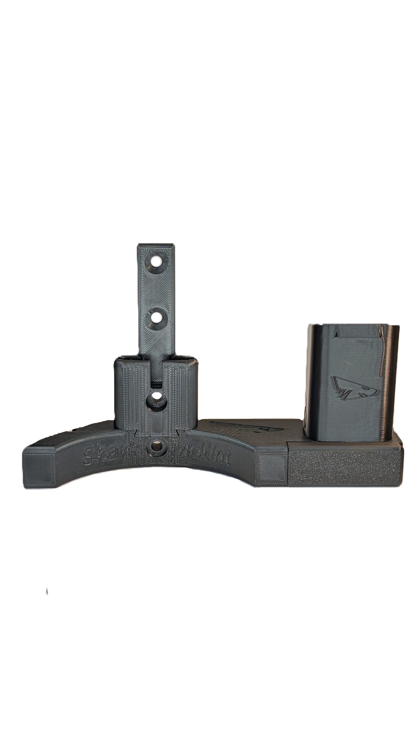 IZ500 OG SharkMount Wall Mount - Vacuum plus up to 3 Attachments - Bare Mount