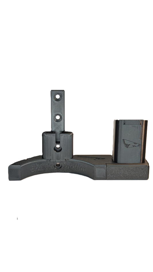 IZ500 OG SharkMount Wall Mount - Vacuum plus up to 3 Attachments - Bare Mount