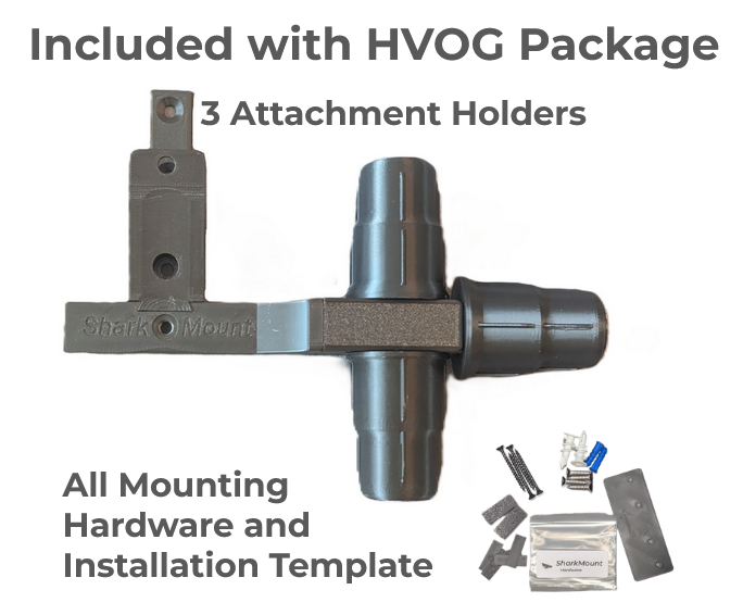 SharkMount Wall Mount - Shark HV Series Vacuum OG Package