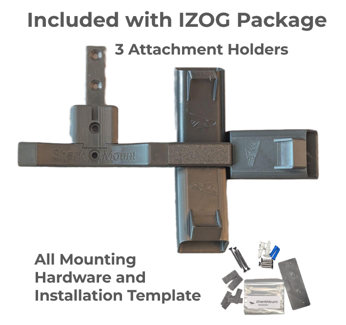 SharkMount Wall Mount - Shark IZ Series Vacuum OG Package