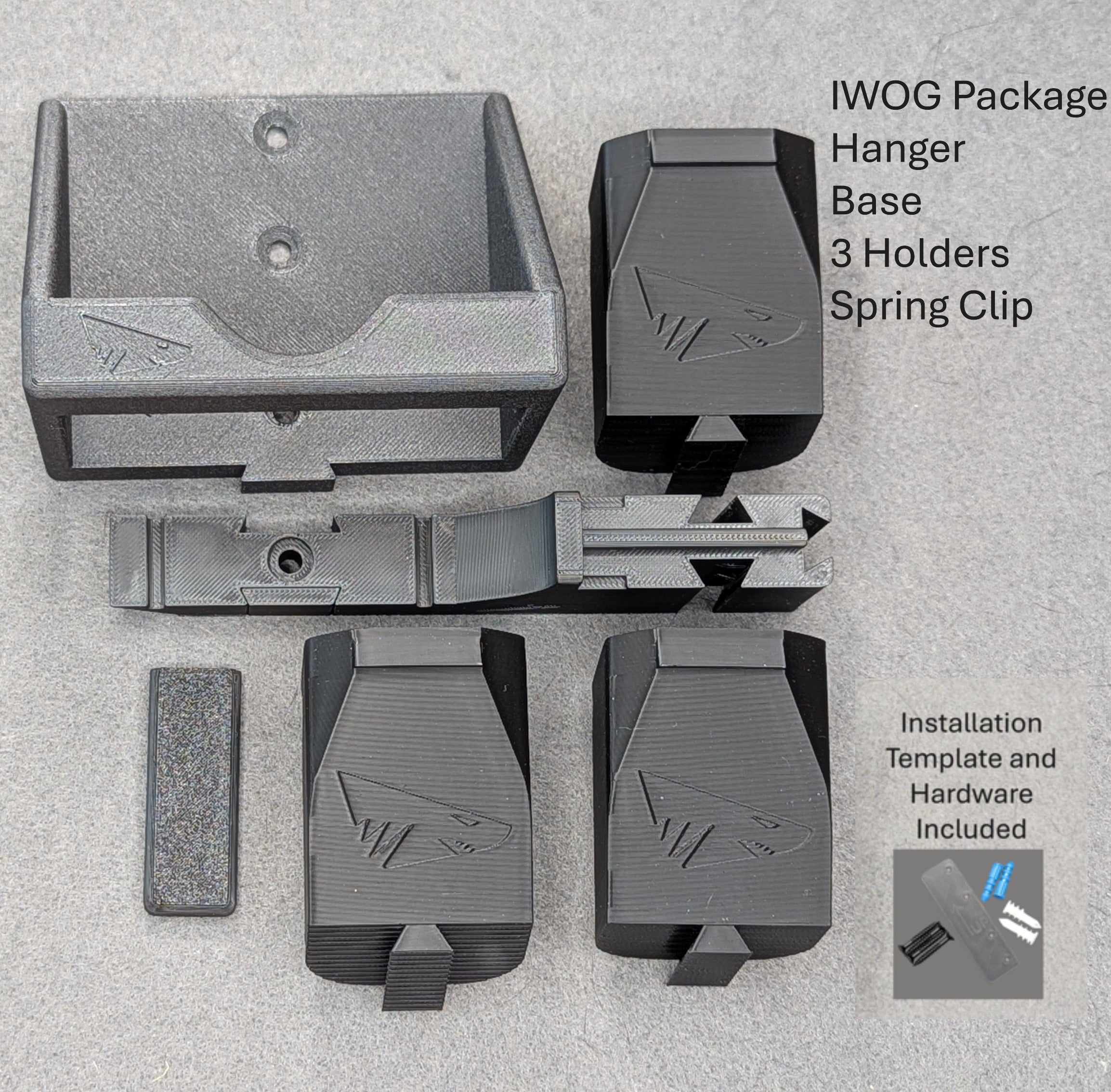 Remora Mounts WG - Shark IW Series Vacuum OG Package