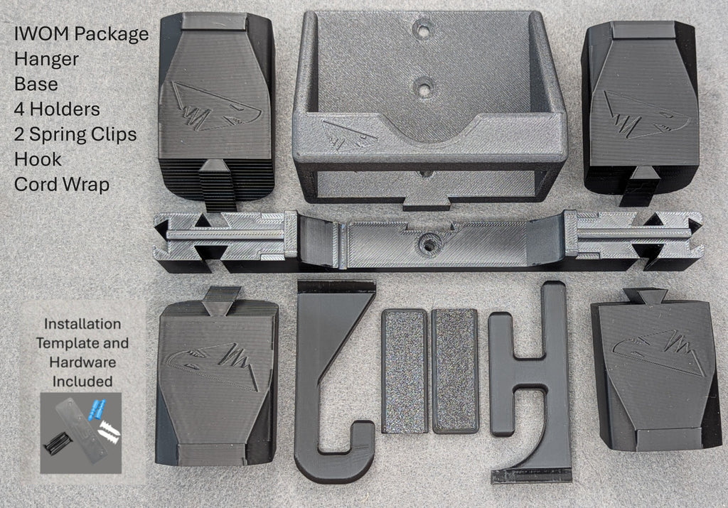 Remora Mounts WM - Shark IW Series Vacuum OM Package