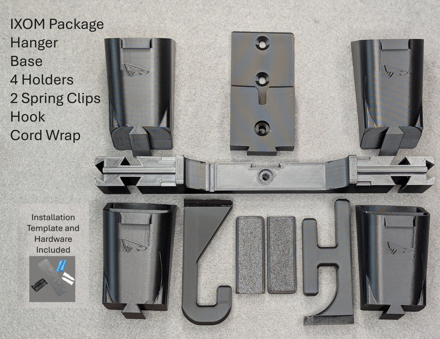 SharkMount Wall Mount - Shark IX Series Vacuum OM Package
